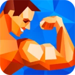 fitness android application logo